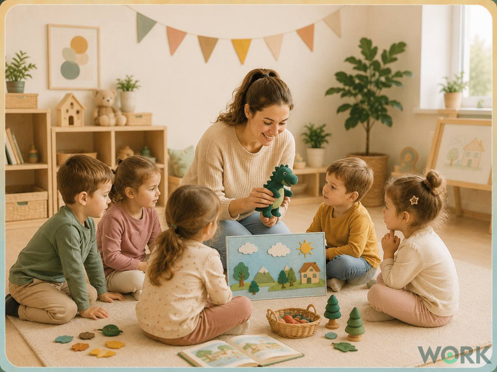 ‫מטפל/ת ילדים / גננ/ת – פרדס חנה-כרכור פרדס חנה-כרכור - תמונה 1
